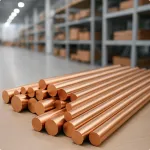 Пруток бронзовый БрОФ6,5-0,15 108 мм круглый мягкий прессованный ГОСТ 10025-2016