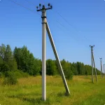Опора ЛЭП железобетонная 190х280х10500 мм СВ105 ГОСТ 26071-84