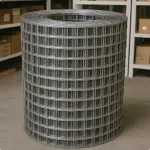Сетка сварная для забора 6х6х0,4 мм в рулонах 1х15 м низкоуглеродистая оцинкованная