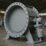 Стационарное отсечное устройство СОУ 150 Ду 150 Ру200