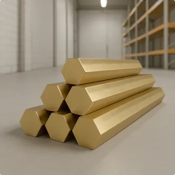 Шестигранник латунный ЛС63-3 2 мм ГОСТ 2060-90